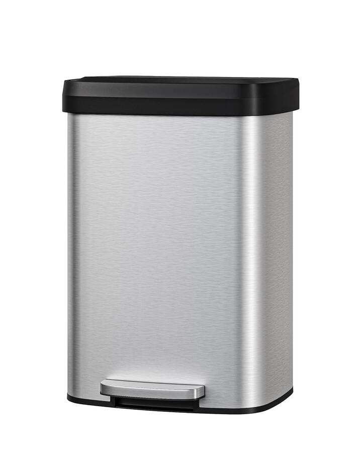 garvee 13 gallon stainless steel kitchen trash can garvee 13 gallon stainless steel kitchen trash can